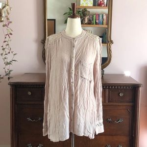Free People Button-Down Top